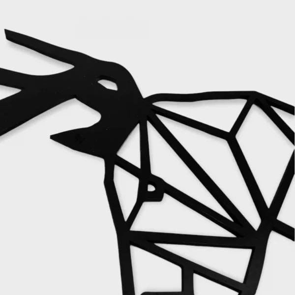 Venado - Cuadro Decorativo de Pared | Decoración de Interiores | 56 x 39 cm | Figura Minimalista - Image 3