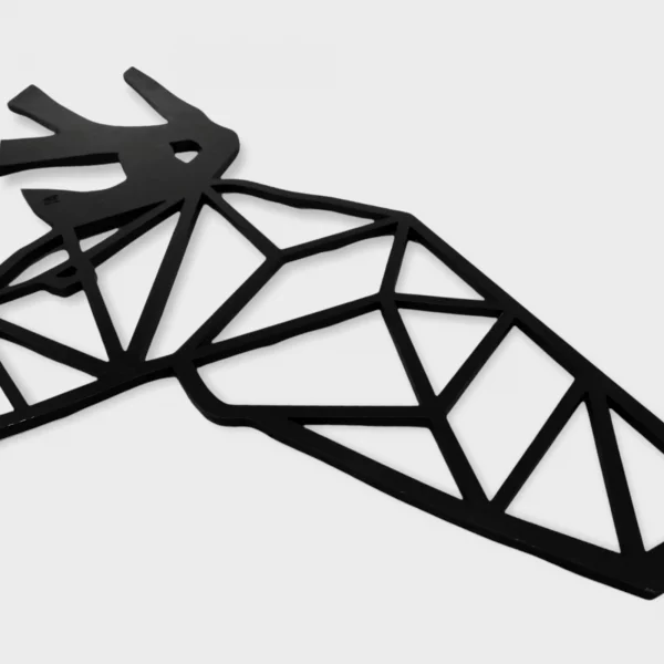 Venado - Cuadro Decorativo de Pared | Decoración de Interiores | 56 x 39 cm | Figura Minimalista - Image 4