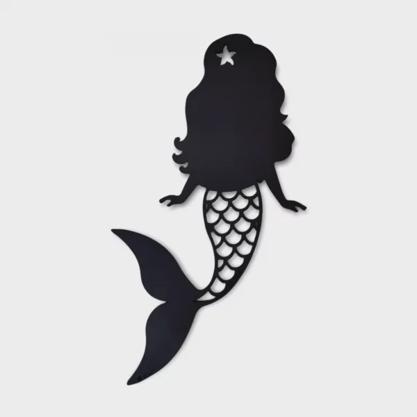 Sirena - Cuadro Decorativo de Pared | Decoración de Interiores | 54 x 39 cm | Figura Minimalista - Image 2