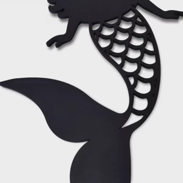 Sirena - Cuadro Decorativo de Pared | Decoración de Interiores | 54 x 39 cm | Figura Minimalista - Image 4
