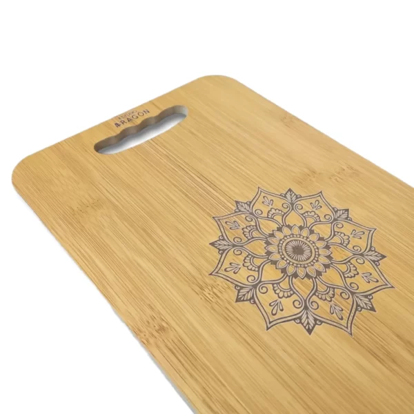 Tablas Para Picar Grabadas | 2 Pack Girasol y Mándala | 29.5 cm - Image 4