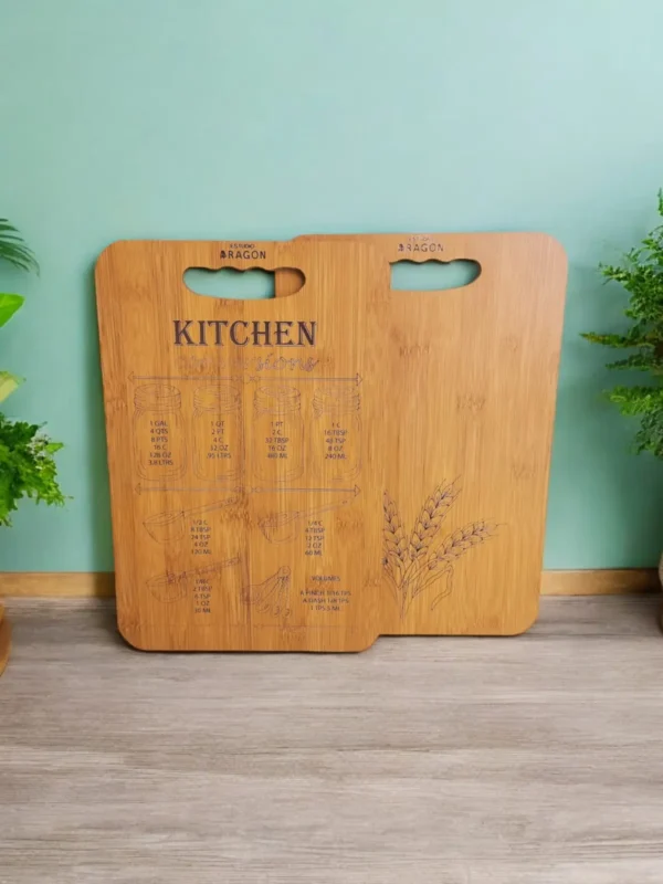 Tablas de picar grabadas a laser kitchen