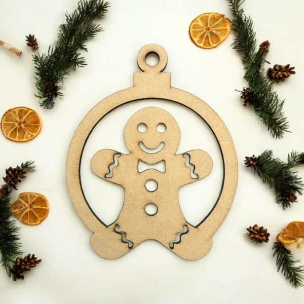 Esferas de MDF Navideñas Variadas Nivel 2 - Image 4